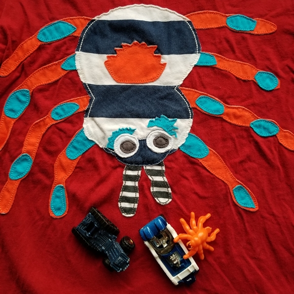 2011 vguc Mini Boden spider tee 7-8 years - Picture 3 of 12